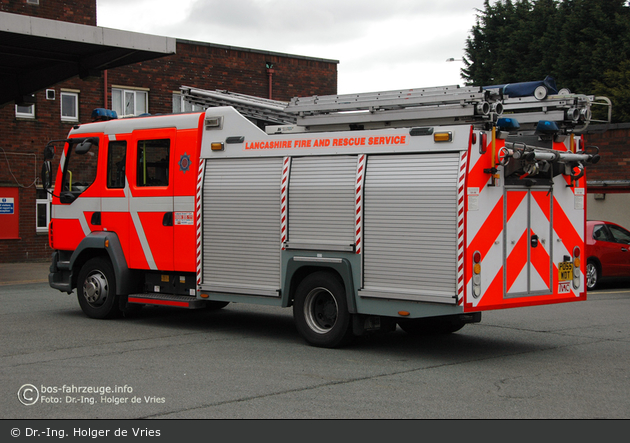 Preston - Lancashire Fire & Rescue Service - PLR