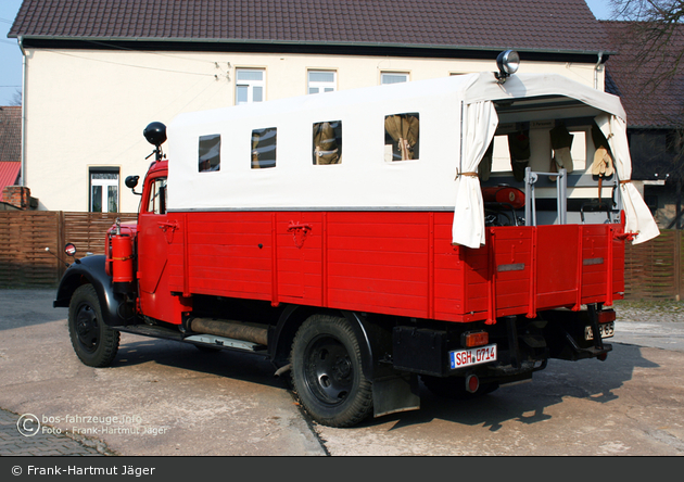 Holdenstedt - Feuerwehrmuseum Holdenstedt - LF-LKW-TS8-STA
