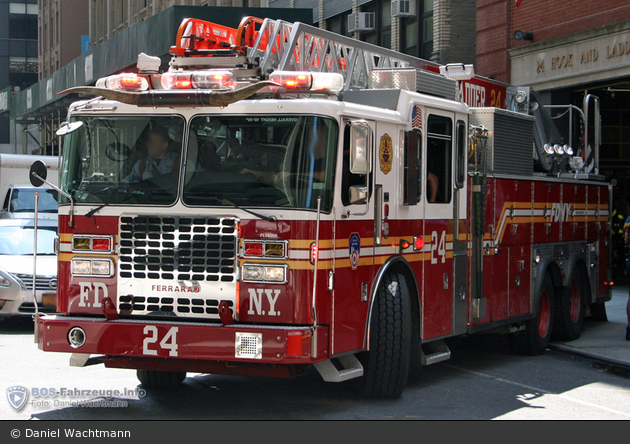 FDNY - Manhattan - Ladder 024 - DL