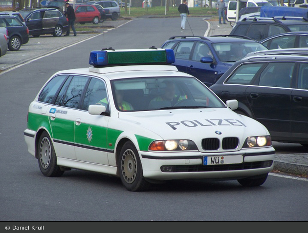 WÜ-XXXX - BMW 5er Touring - FuStW Autobahn - Würzburg