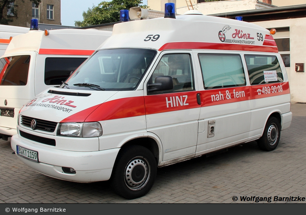 Krankentransport Hinz - KTW 59