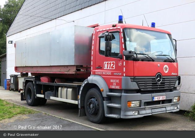 Marche-en-Famenne - Service Régional d'Incendie - WLF - K109