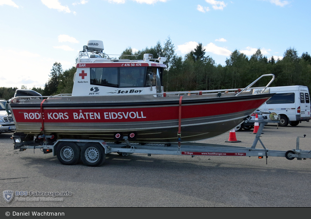 Eidsvoll - Norges Røde Kors - Rettungsboot