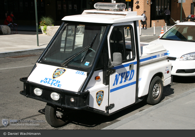 NYPD - Brooklyn - Counterterrorism Bureau - Scooter 2578