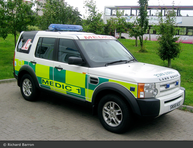 Edinburgh - Scottish Ambulance Service - Medic One