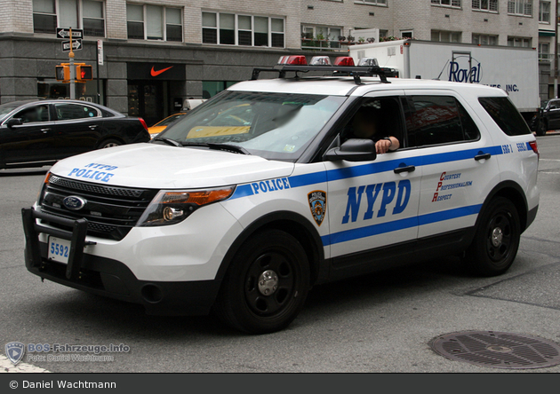 NYPD - Manhattan - Strategic Response Group 1 - FuStW 5592