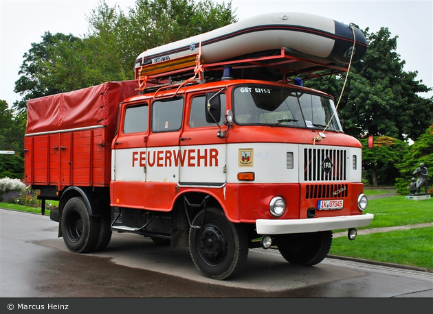 1 Foto  Postkarte IFA W 50 L/KC Schlauchwagen SW 30 C Meiningen 2014 2014 K 220 