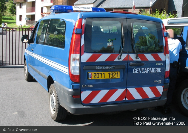 Neuvéglise - Gendarmerie Nationale - FuStW - VP