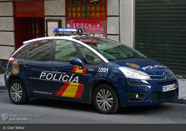 Madrid - Cuerpo Nacional de Policía - FuStW - 92R