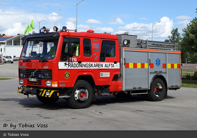 Alfta - Räddningstjänsten Södra Hälsingland - Släck-/Räddningsbil - 2 26-7110
