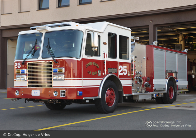 US - Ramstein - U.S. Air Force Fire Dept. - Engine 25