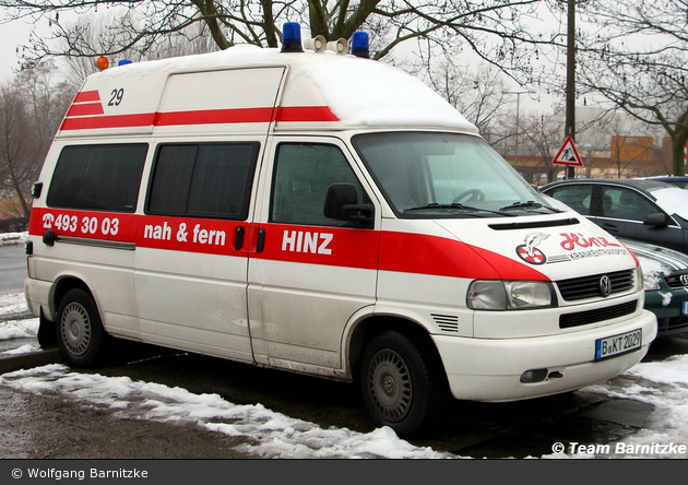 Krankentransport Hinz - KTW 29