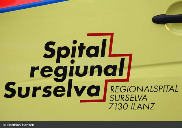 Ilanz/Glion - Regionalspital Surselva - RTW - Maico 2
