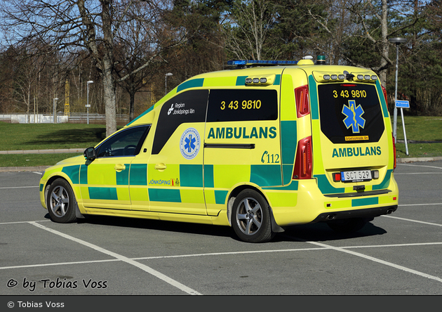 Habo - Ambulanssjukvård Jönköpings Län - Ambulans - 3 43-9810 (a.D.)