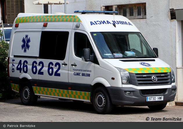 Palma de Mallorca - Transportes Sanitarios Clinic Balear - RTW