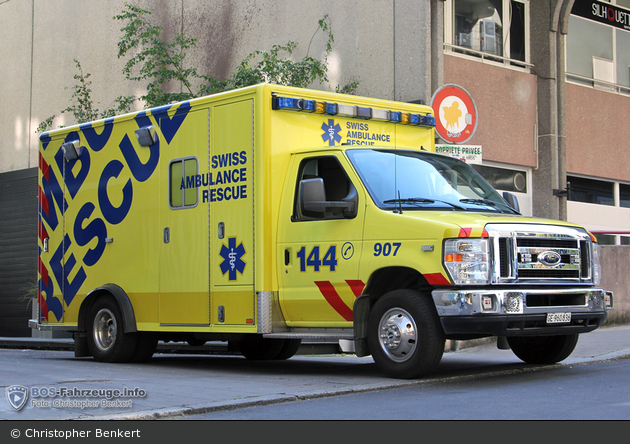 Genève - Swiss Ambulance Rescue - RTW - 907