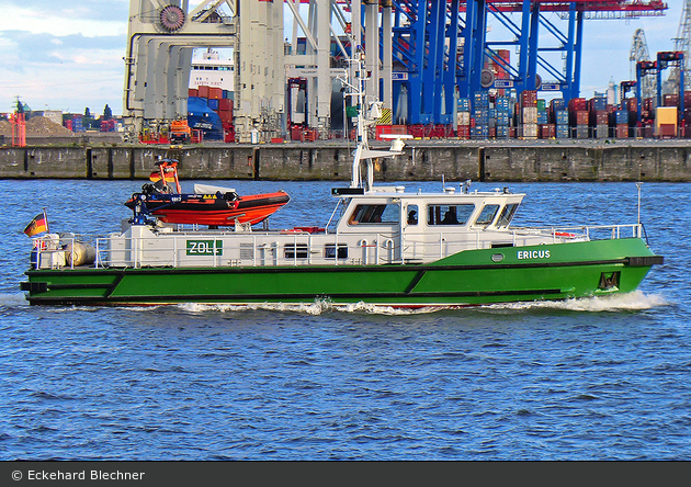 Zollboot Ericus - Hamburg