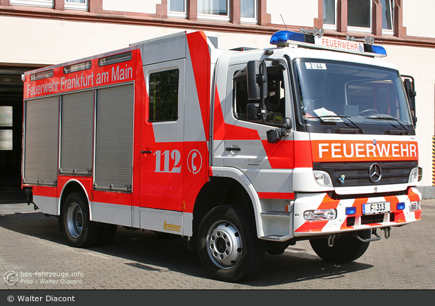 Einsatzfahrzeug: Florian Frankfurt - HLF 20/16 (F-313) (a.D.) - BOS ...