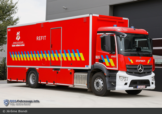 Herve - Zone de Secours Vesdre-Hoëgne & Plateau - GW-Hygiene - VR403