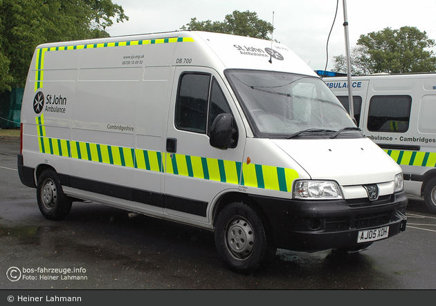 Cambridgeshire - St. John Ambulance - Van
