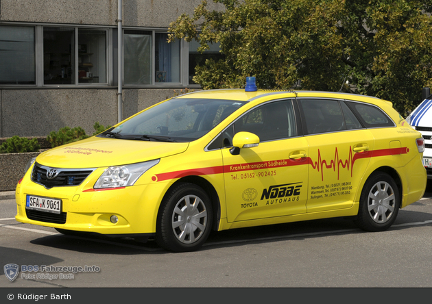 Krankentransport Südheide - PKW (SFA-K 9061)