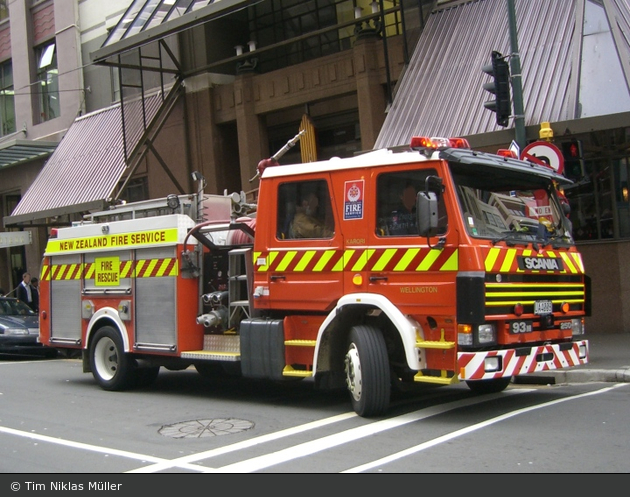 Wellington City - New Zealand Fire Service - Pump - Karori 261 (a.D.)