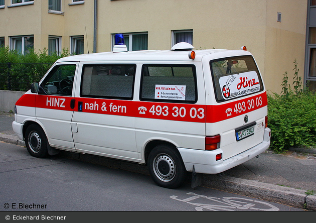 Krankentransport Hinz - KTW 40 (a.D.)