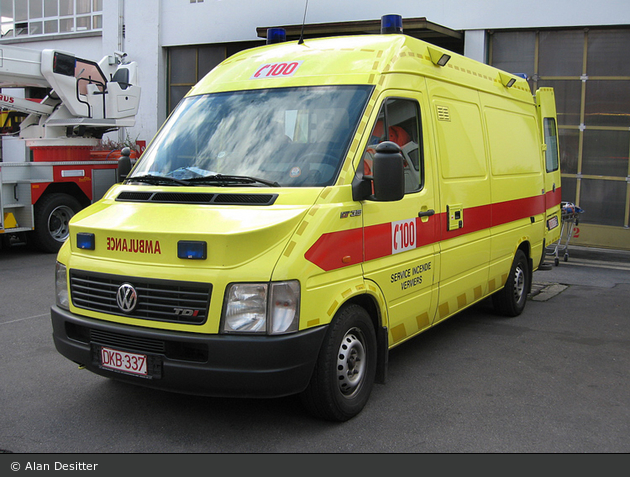 Verviers - Service Régional d'Incendie - RTW - PV15 (a.D.)