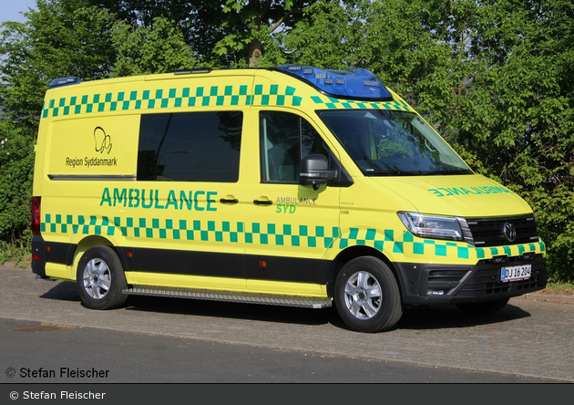 Odense - Ambulance Syd - RTW - 3508