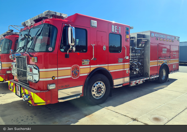 Gaithersburg - Montgomery County Fire & Rescue Service - Fire & Rescue Training Academy - Reserve Engine 001