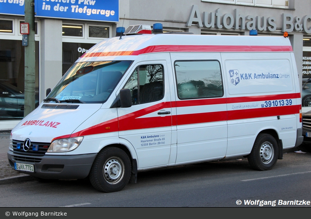 Krankentransport K&K Ambulanz GmbH - KTW (a.D.)