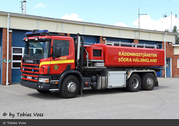 Edsbyn - Räddningstjänsten Södra Hälsingland - Tankbil - 2 26-7040