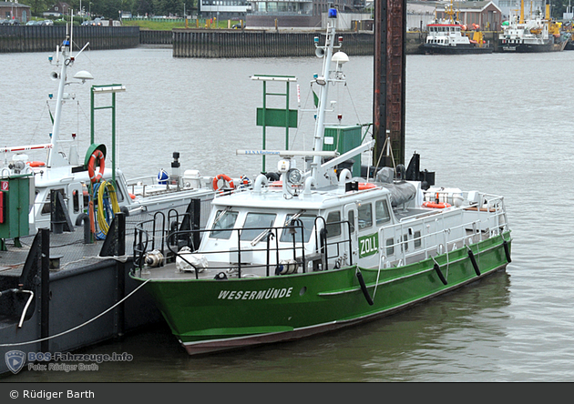 Zollboot Wesermünde - Bremerhaven