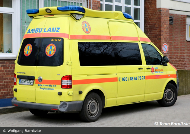 Krankentransport Süd Ambulanz Berlin - KTW4 (B-HR 7824)