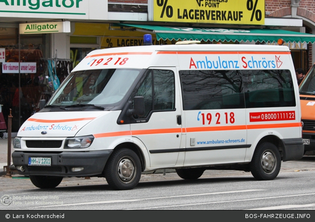 Ambulanz Schrörs - KTW 02-08 (HH-V 1201) (a.D.)
