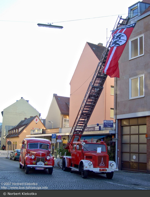 BY - Feuerwehr Nürnberg - Historische Fahrzeuge - Förderverein Nürnberger Feuerwehr-Museum e.V.