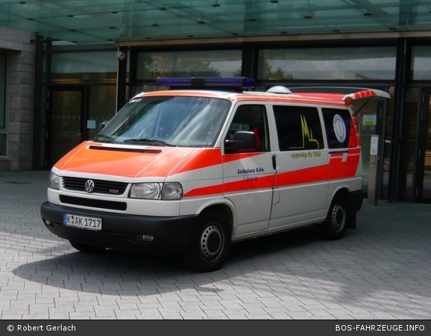 Ambulanz Köln/Krankentransporte Spies KG 01/85-07 (a.D.)