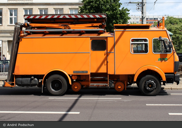 Magdeburg - Magdeburger Verkehrsbetriebe - Turmdrehwagen (a.D.)