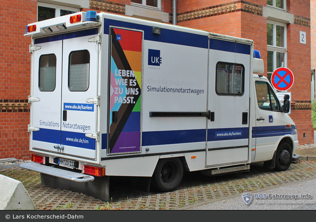 UKE - Simulationsnotarztwagen (HH-ZO 112)