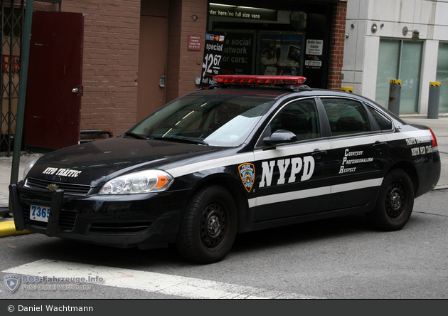 NYPD - Manhattan - Traffic Enforcement District - FuStW 7365
