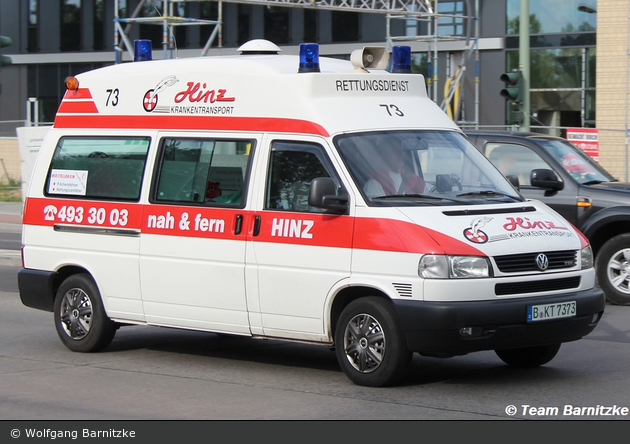 Krankentransport Hinz - KTW 73 (a.D.)