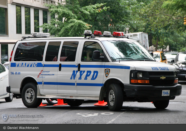 NYPD - Manhattan - Traffic Enforcement District - HGruKW 7348