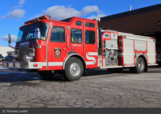 Brampton - Fire and Emergency Services - Pumper 201