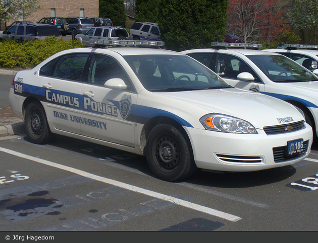 Durham - Duke University Campus Police - Patrol Car 186