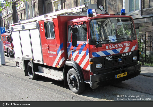 Spaarndam - Brandweer - TLF - 742 (a.D.)