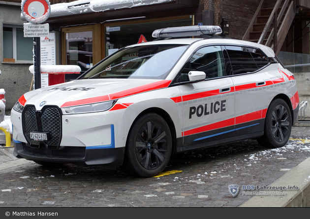 Zermatt - Regionalpolizei - Patrouillenwagen