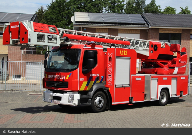 La Calamine - Service Régional d'Incendie - DLK - E651