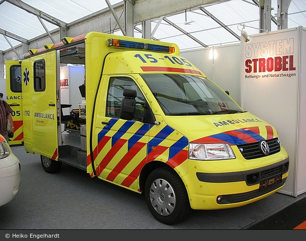 den Haag - Geneeskundige en Gezondheidsdienst Haaglanden - RTW - 15-105 (a.D.)