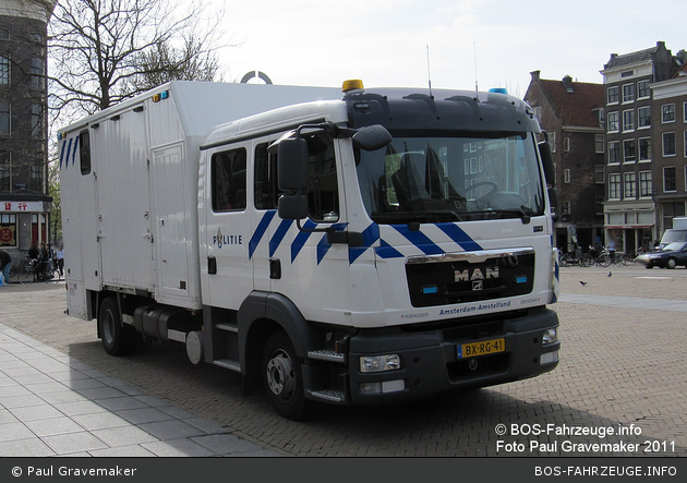 Amsterdam - Politie - Unit Bereden Politie - PftraKw - 0461 (alt) (a.D.)