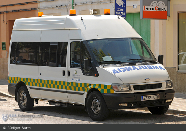 Felanitx - Servicio Ambulancias Medicas Islas Baleares - KTW (a.D.)
